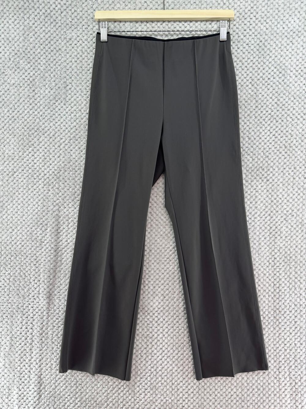 Athleta Pants Women S Gray Straight Mid Rise Pack Key Pocket Athletic